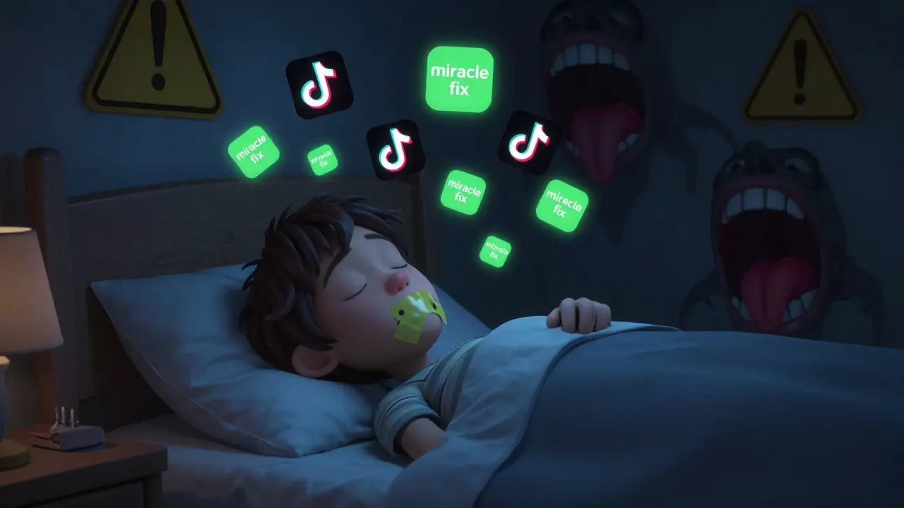 Mouth Taping and Sleep: Safety Concerns and Evidence